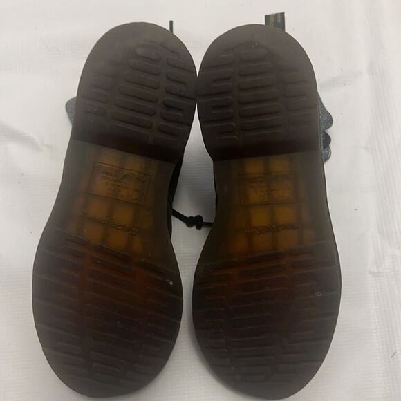 DR MARTEN 1460 PASCAL GLITTER COMBAT BOOTS SIZE 8 - Picture 5 of 8